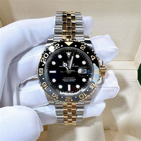 rolex gmt master two tone yellow gold|Rolex GMT Master 2 white gold.